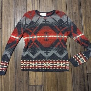 SOLD Denim & Supply Ralph Lauren Aztec Sweater M